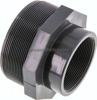 Reduziernippel G 4"(AG)-Rp 2-1/2"(IG), PVC-U