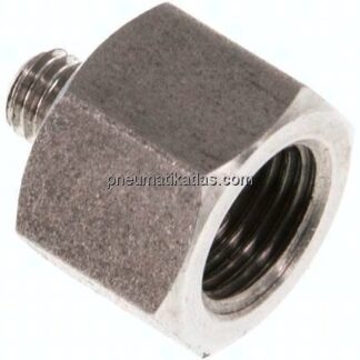 Reduziernippel M 5(AG)-G 1/8"(IG), 1.4571