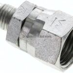 Reduziernippel UNF 7/16"-20(JIC-AG)-UNF 3/4"-16(JIC-IG)