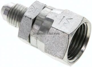 Reduziernippel UNF 7/16"-20(JIC-AG)-UNF 3/4"-16(JIC-IG)