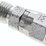Reduziernippel UNF 7/16"-20(JIC-AG)-UNF 7/16"-20(JIC-IG)