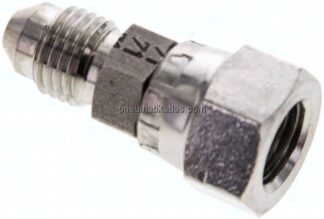 Reduziernippel UNF 7/16"-20(JIC-AG)-UNF 7/16"-20(JIC-IG)
