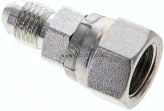 Reduziernippel UNF 7/16"-20(JIC-AG)-UNF 9/16"-18(JIC-IG)