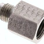 Reduziernippel UNF 7/16"-20(JIC-AG)-UNF 9/16"-18(JIC-IG)