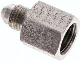 Reduziernippel UNF 7/16"-20(JIC-AG)-UNF 9/16"-18(JIC-IG)