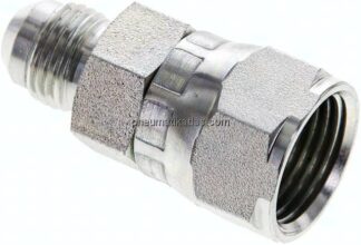 Reduziernippel UNF 9/16"-18(JIC-AG)-UNF 3/4"-16(JIC-IG)