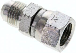 Reduziernippel UNF 9/16"-18(JIC-AG)-UNF 9/16"-18(JIC-IG)