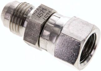 Reduziernippel UNF 9/16"-18(JIC-AG)-UNF 9/16"-18(JIC-IG)