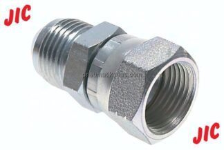Reduziernippel UNF 7/16"-20(JIC-AG)-UNF 7/8"-14(JIC-IG)