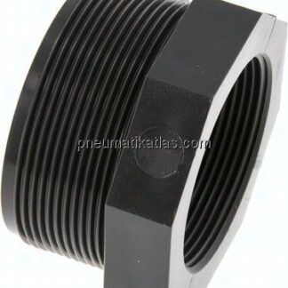 Reduziernippel G 2-1/2"(AG)-Rp 2"(IG), PVC-U