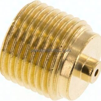 Manom.-Reduzierung G 1/2"(AG)-G 1/4"(IG). Messing, 19mm