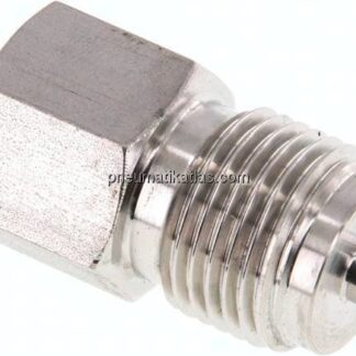 Manom.-Reduzierung G 1/2"(AG)-G 1/4"(IG). 1.4571, 38mm