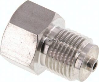Manom.-Reduzierung G 1/2"(AG)-M 12x1,5(IG). 1.4571, 37mm