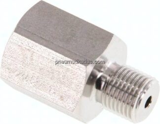 Manom.-Reduzierung G 1/8"(AG)-G 1/4"(IG). 1.4571, 25mm