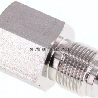 Manom.-Reduzierung M 20x1,5(AG)-G 1/2"(IG). 1.4571, 46mm