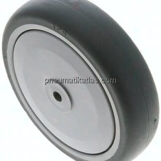 Rad für Apparaterolle mit Kugellager & Fadenschutz, 125mm