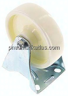 Kunststoffrolle, 125mm, Bockrolle