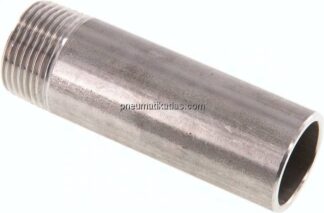 Anschweißnippel R 1"-100mm-33,7mm, 1.4571