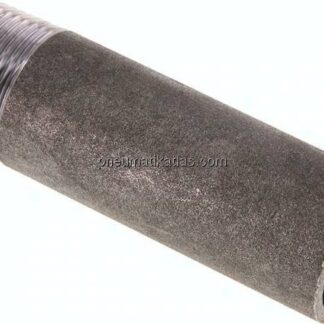 Anschweißnippel R 1"-100mm-33,7mm, ST 37, Stahl schwarz