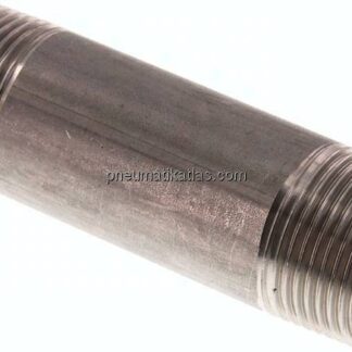 Rohrdoppelnippel R 1"-100mm, 1.4571