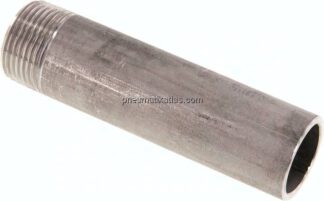 Anschweißnippel R 1"-120mm-33,7mm, 1.4571