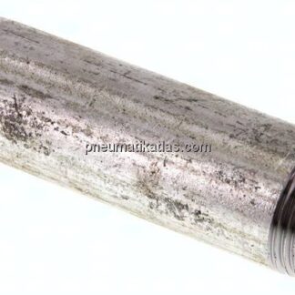 Rohrdoppelnippel R 1"-120mm, Stahlrohr ST 37 verzinkt