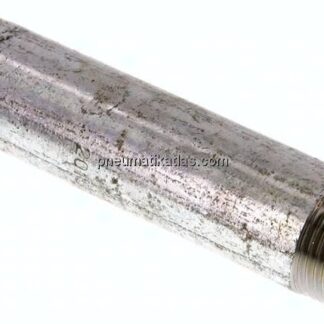 Rohrdoppelnippel R 1"-150mm, Stahlrohr ST 37 verzinkt