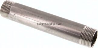 Rohrdoppelnippel R 1"-170mm, 1.4571