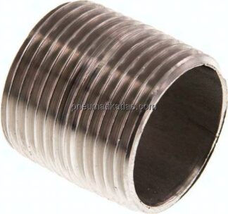 Rohrdoppelnippel R 1"-30mm, 1.4571
