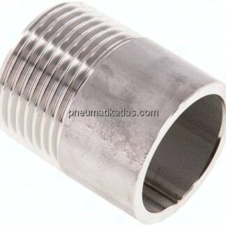 Anschweißnippel R 1"-40mm-33,7mm, 1.4571