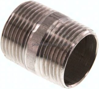 Rohrdoppelnippel R 1"-40mm, 1.4571