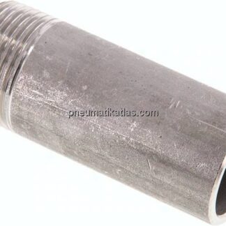 Anschweißnippel R 1"-80mm-33,7mm, 1.4571