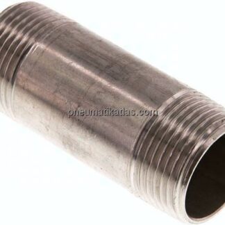 Rohrdoppelnippel R 1"-80mm, 1.4571