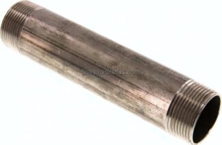 Rohrdoppelnippel R 1-1/4"-180mm, 1.4571