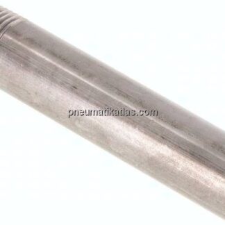 Anschweißnippel R 1/2"-100mm-21,3mm, 1.4571