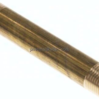 Rohrdoppelnippel G 1/2"-120mm, Messing