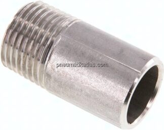 Anschweißnippel R 1/2"-40mm-21,3mm, 1.4571