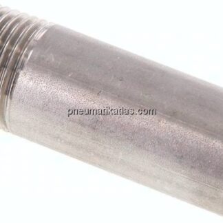 Anschweißnippel R 1/2"-60mm-21,3mm, 1.4571