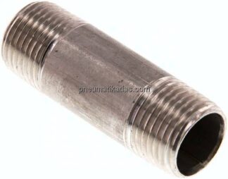 Rohrdoppelnippel R 1/2"-60mm, 1.4571