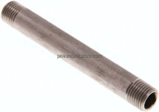 Rohrdoppelnippel R 1/4"-100mm, 1.4571