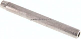 Anschweißnippel R 1/4"-120mm-13,5mm, 1.4571