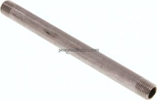 Rohrdoppelnippel R 1/4"-150mm, 1.4571