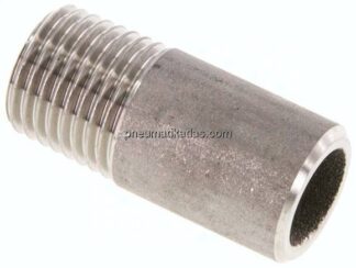 Anschweißnippel R 1/4"-30mm-13,5mm, 1.4571