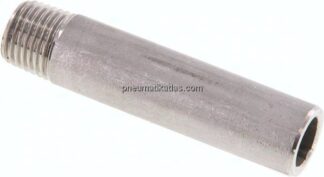Anschweißnippel R 1/4"-60mm-13,5mm, 1.4571