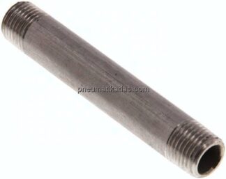 Rohrdoppelnippel R 1/4"-80mm, 1.4571