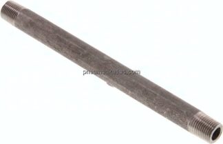 Rohrdoppelnippel R 1/8"-120mm, 1.4571
