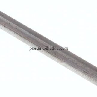 Rohrdoppelnippel R 1/8"-120mm, Stahlrohr ST 37 verzinkt
