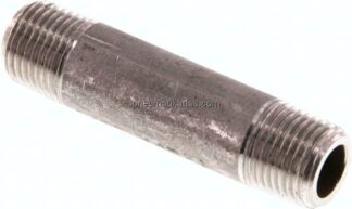 Rohrdoppelnippel R 1/8"-40mm, 1.4571