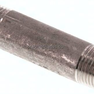 Rohrdoppelnippel R 1/8"-40mm, 1.4571
