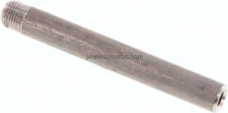 Anschweißnippel R 1/8"-80mm-10,2mm, 1.4571